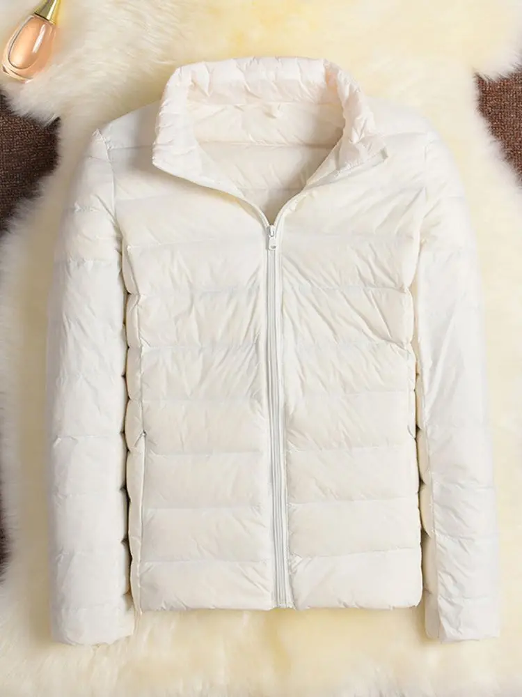 0-10 ℃ Frauen Wintermantel Puffer Enten Daunen jacken ultraleichte tragbare Daunen mantel für Frauen weibliche wind dichte Parkas Oberbekleidung