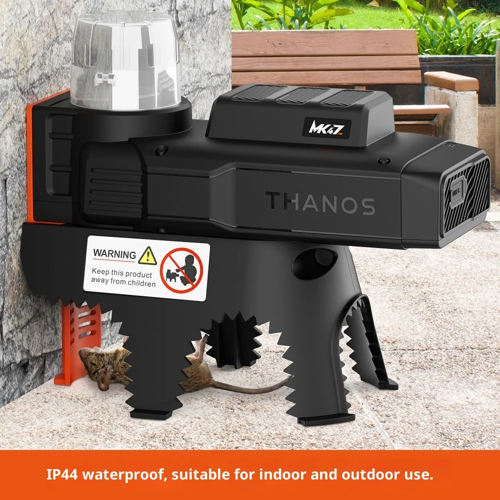 Rat Zapper - Electric Mouse Traps Indoor for Home - Safe and Effective Rat Killer - Electronic Mouse Trap Zapper Reusable