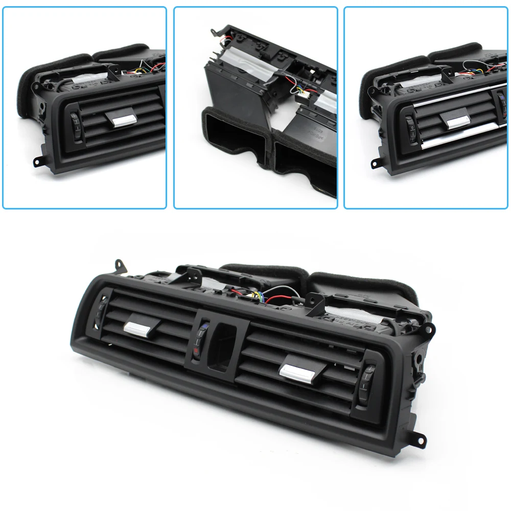 ZEALfix Grille Ventilation Console Avant AC BMW Série 5 F10 F11 - Réf 64229166885