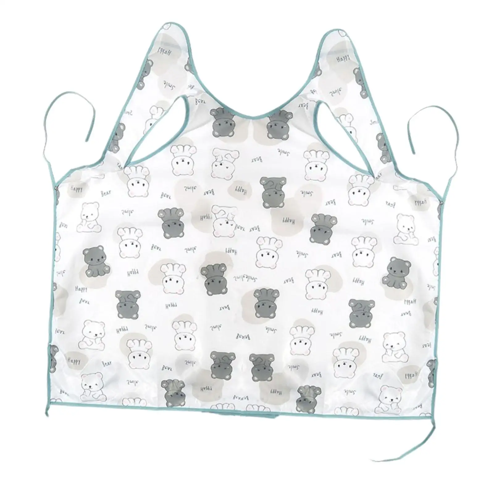 

Baby Bibs Long Sleeves Oilproof Infant Bib Easy Clean Adjustable Weaning Bibs Feeding Bibs for Boys Baby Girls Kids 6-36 Months