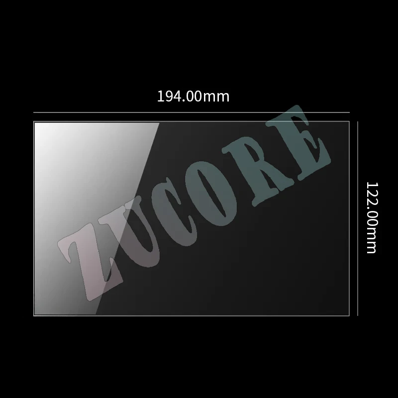 

LCD light curing 3D printer accessories Mono X exposure screen 8.9 inch screen tempered film