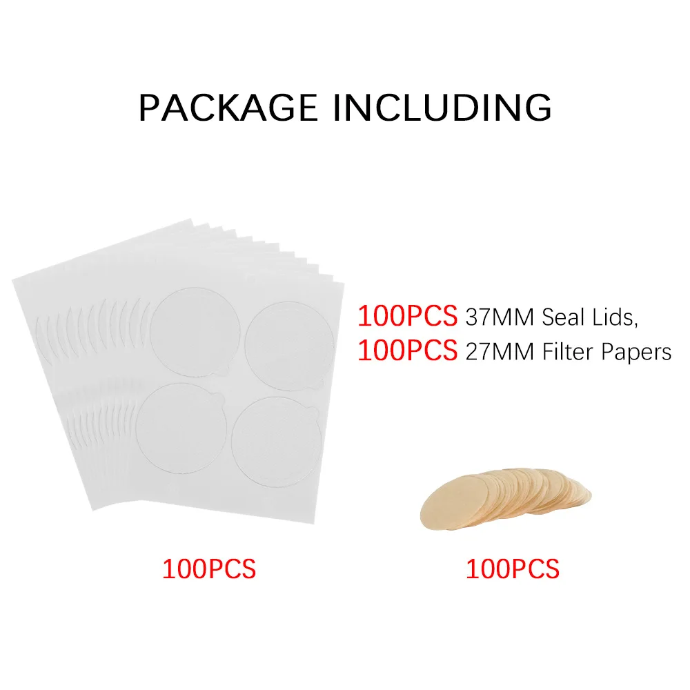 

100 Pcs Aluminum Foil for Nespresso Reusable Coffee Capsule Pods Foils SealCoffee Filters Sticky Lids Cover Coffee Accessories