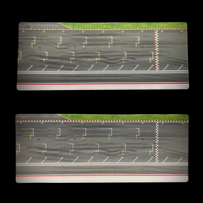 

1PCS 1/64 Scale Dynamic Road Scene Desk Mat for Diecast Vehicle Model 40X80cm/40x100cm Mouse Pad Car Toy Display Shooting Props