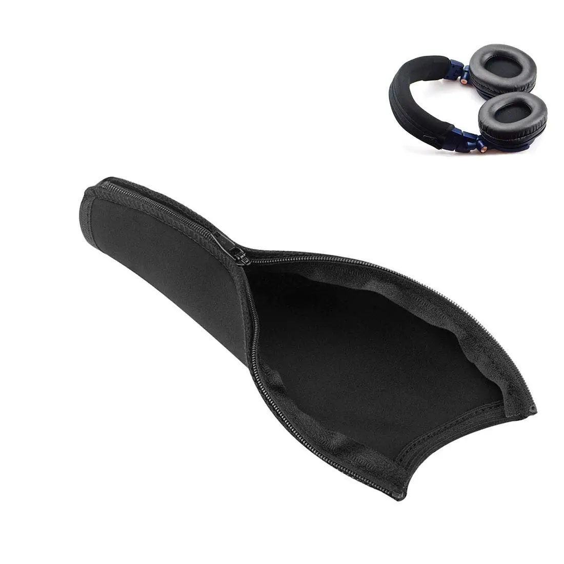 Kopfhörer schutz Kopfband Stoff kompatibel mit Audio Technica m30 m40 m50 m50x m50s m40x Kopfhörer