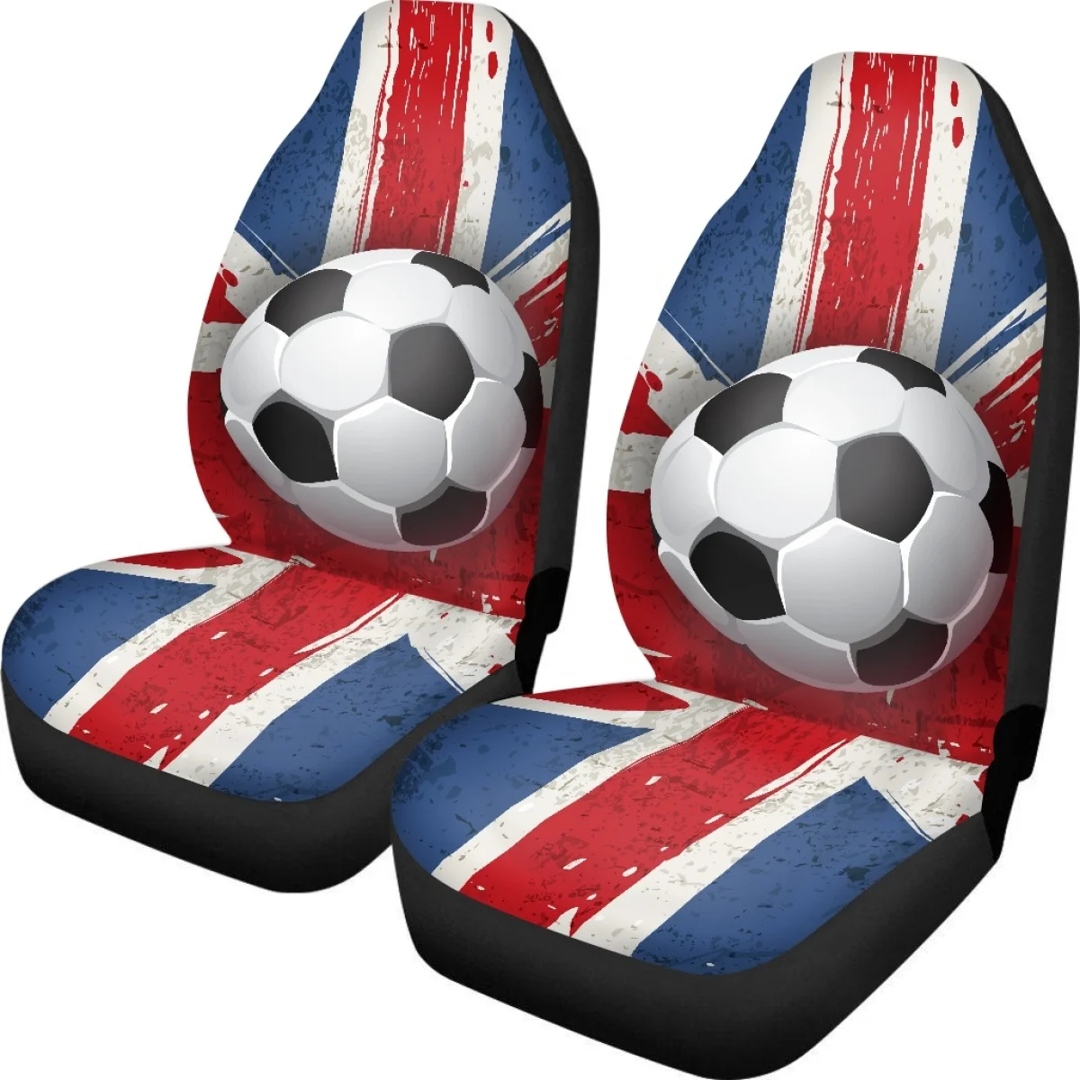 INSTANTARTS Australia Football Design Car Seat Cover Comfortable Car Accessory Sedan Seat Covers Anti-Slip Vehicle Seat Cushion