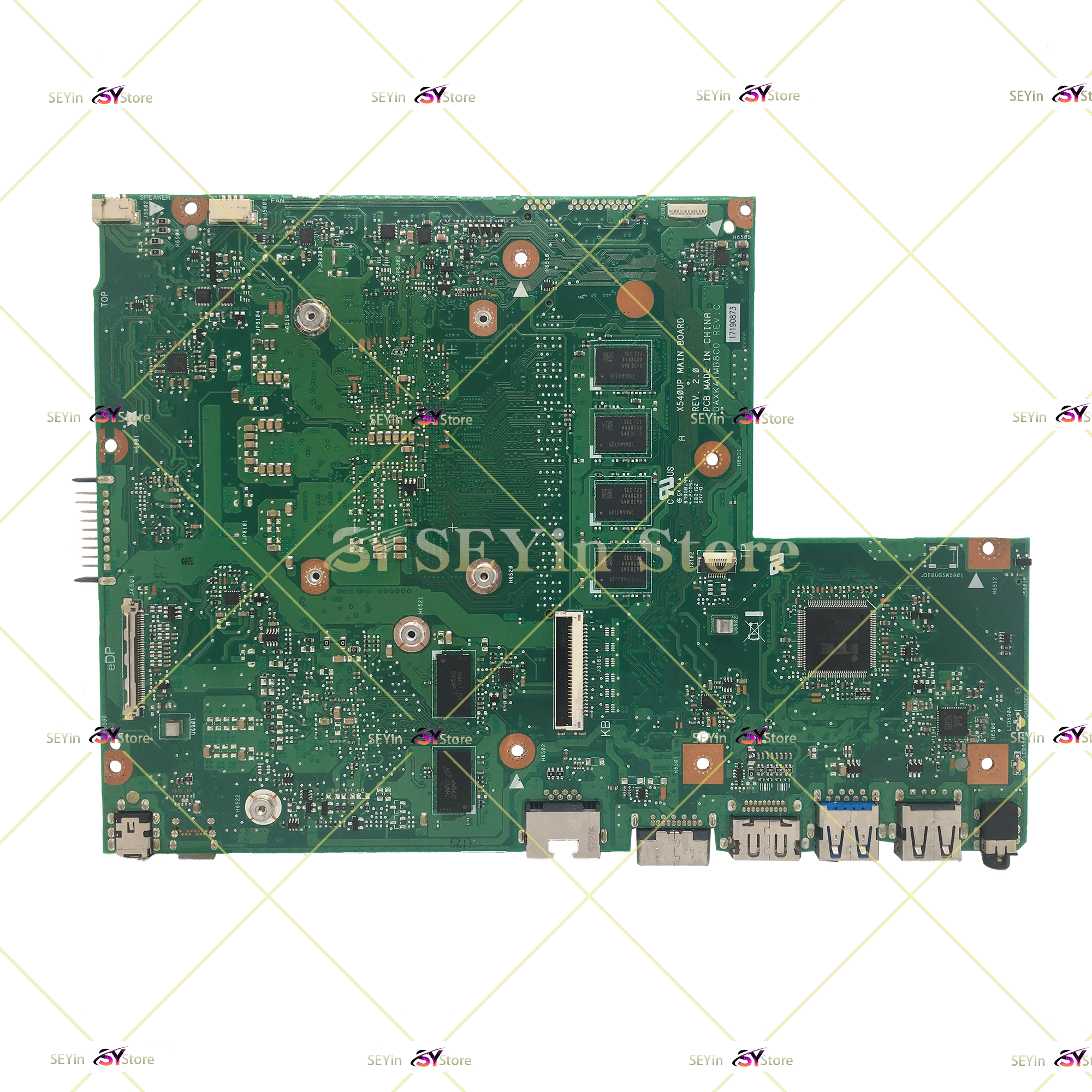 Mainboard For ASUS C520UP F540U X540UP X540UPR FL5700U A540U R540U VM520UP Laptop Motherboard 4405U I3 I5 I7 RAM-4GB/8GB PM