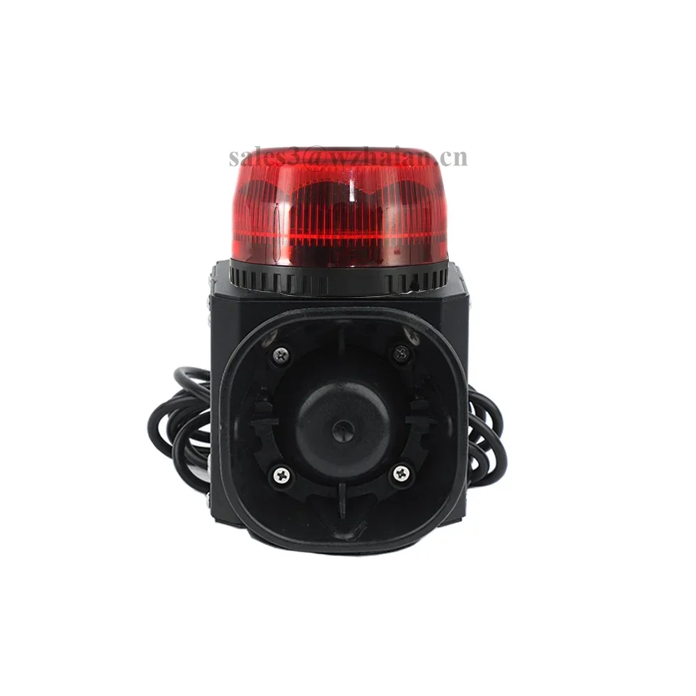 

6 Warning Sounds Car Siren Fire Truck Alarm Loud Horn with 8W Led Warning Beacon Emergency Light with Cigar Lighter