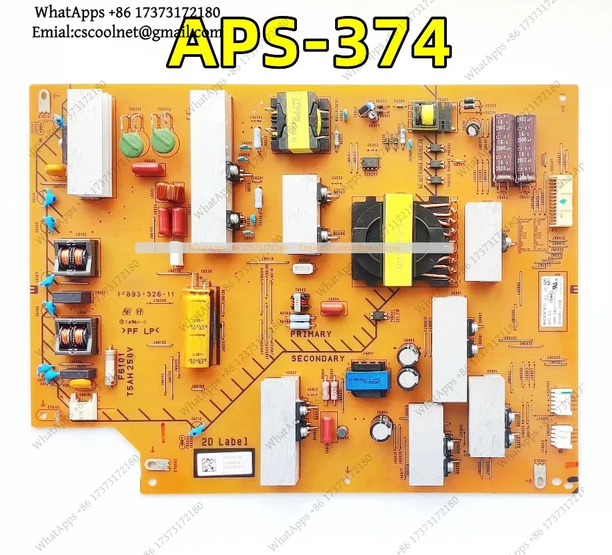 k3 1-893-326-11 / APS-374 Power Board for Sony KDL-60W600B KDL-60WM15B | Fully Tested