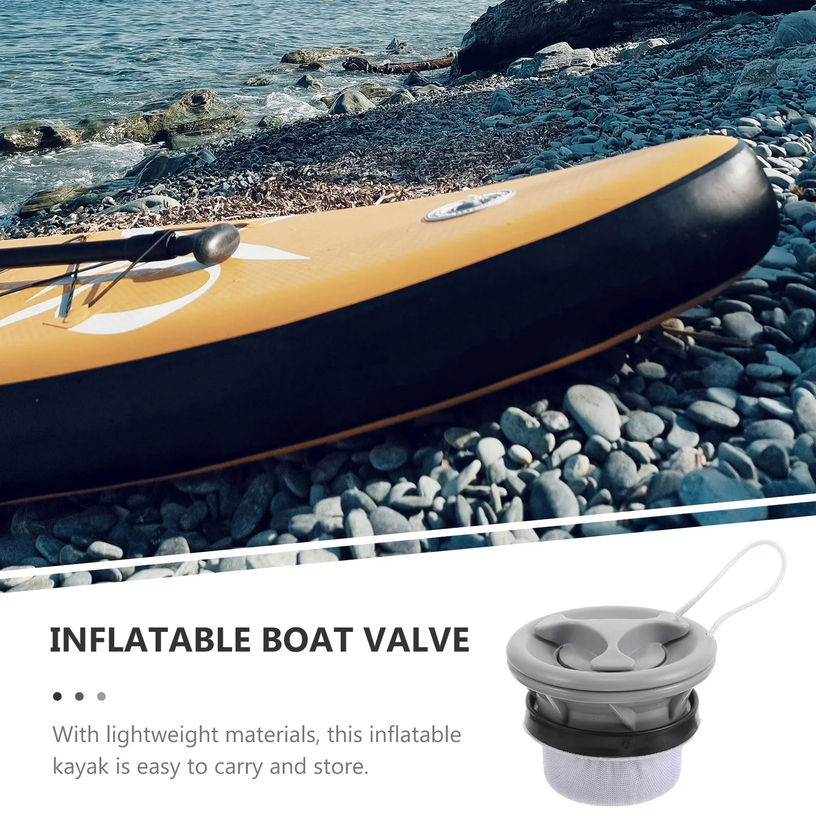 Inflatable Boat Valve Replacement Plug Connector for Air Adapter Paddle Board Accessories Kayak