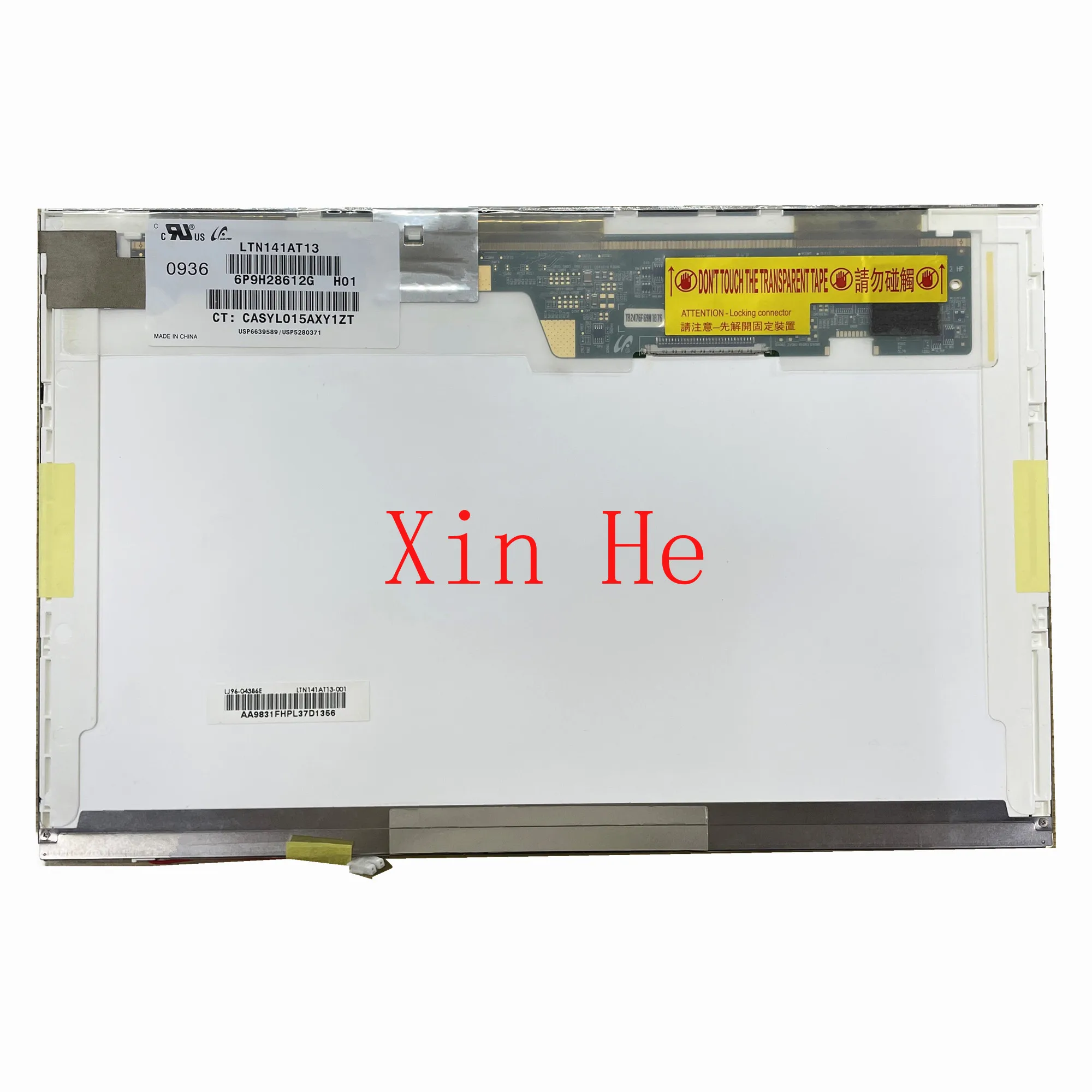 

14.1'' LTN141AT13-H01 CLAA141WB02A LP141WX1-TLB2 N141I1-L03 L08 N141I3-L02 Laptop LCD Screen Panel Matrix 1280*800 LVDS 30 Pins