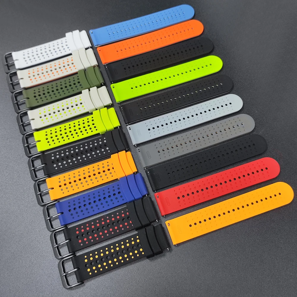 22 مللي متر حزام ساعة رياضية ل كوروس بيس 3/APEX 4 42 مللي متر لينة سيليكون الفرقة ل كوروس APEX 2 برو APEX 46 مللي متر Smartwatch سوار ساعة