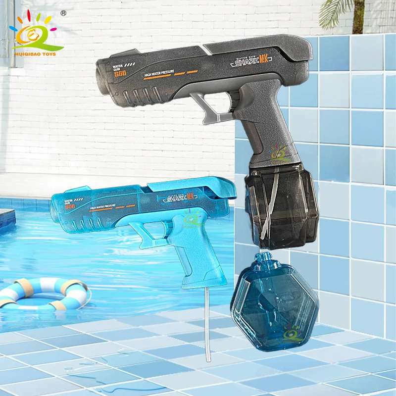 Luz y sombra versión spitfire enlace pistola de agua automática juguetes verano al aire libre playa piscina juego de sparring juguetes para adultos
