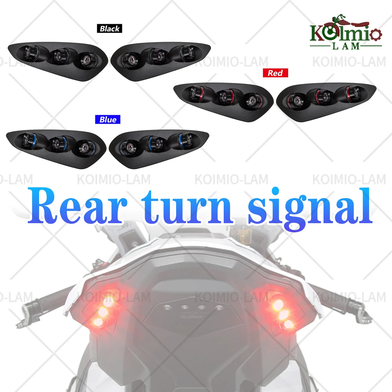 

Fit For BMW S1000RR 2023 - 2024 Rear Taillight LED Integrated Tail Light S 1000 RR Turn Signal