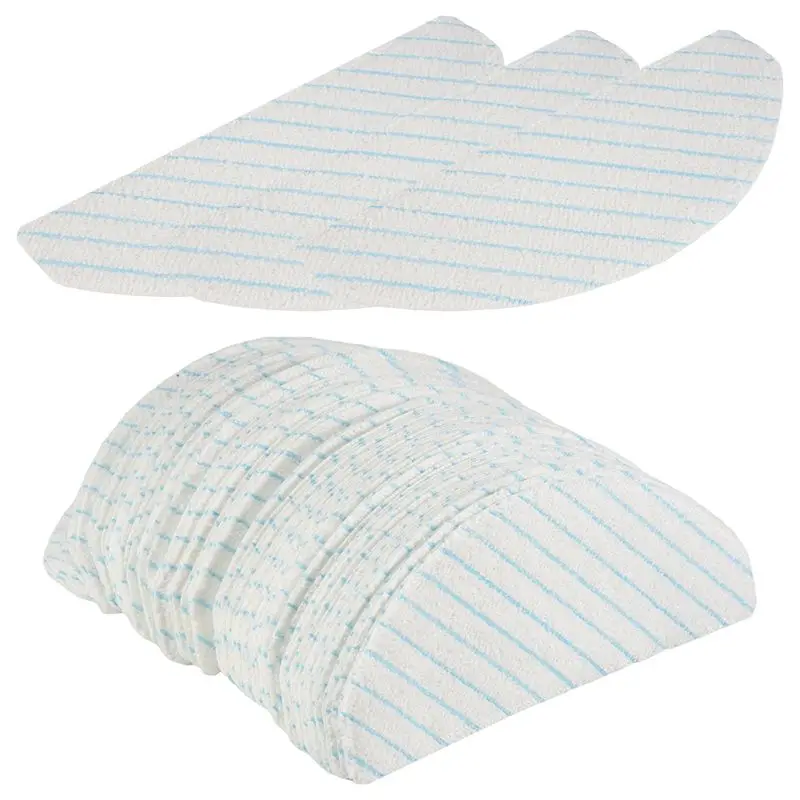 

BHTS-100Pcs Disposable Microfiber Mopping Pads For Ecovacs Deebot OZMO T8 T9 AIVI N8 Pro+ Vacuum Cleaner Parts