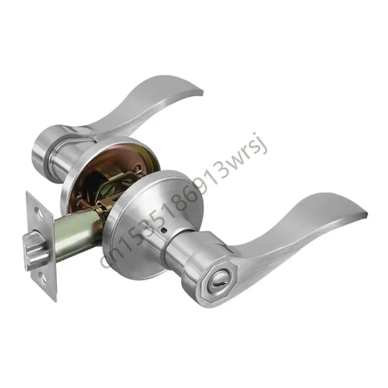 G5GB Современный металлический дверной замок с рычагом, двусторонняя установка, функция конфиденциальности, подходит для