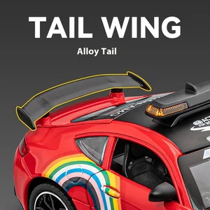 AMG Racing Safety Car mit Lichtern, F1 -Rennreplice, Lichtlichtmodell, Sammlerstück, 1: 24 Skala Hauptverkaufsformel 1 Simulator - №6