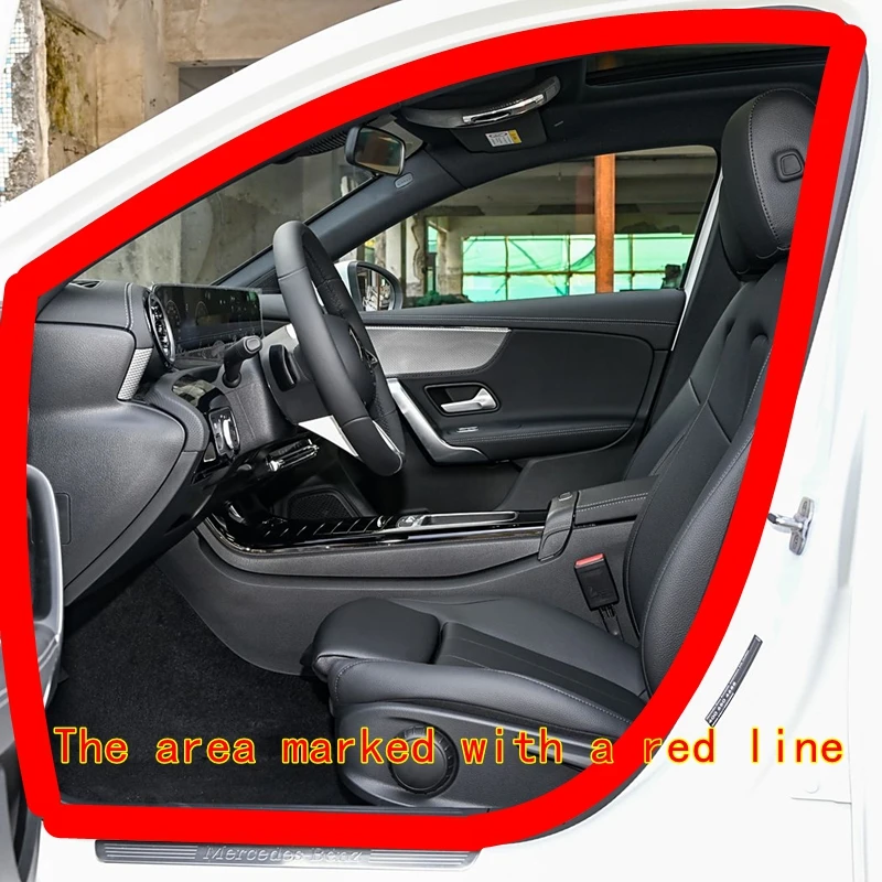 Suitable for Mercedes Benz CLS class W218 250 260 300 350 4MATIC front and rear door frame sealing edge protection strip