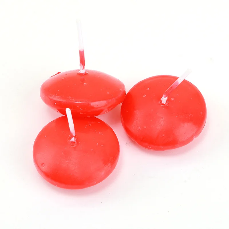 10PCS Smokeless Candles Romantic Exquisite Floating Candles Party Decoration For Baby Shower Wedding