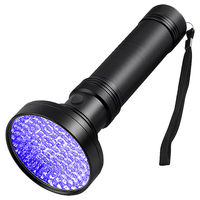 Money Verification Inspection Lamp Torch 51/100 LED Ultraviolet Flashlight 395nm Torch Lamp Multifunctional Tool