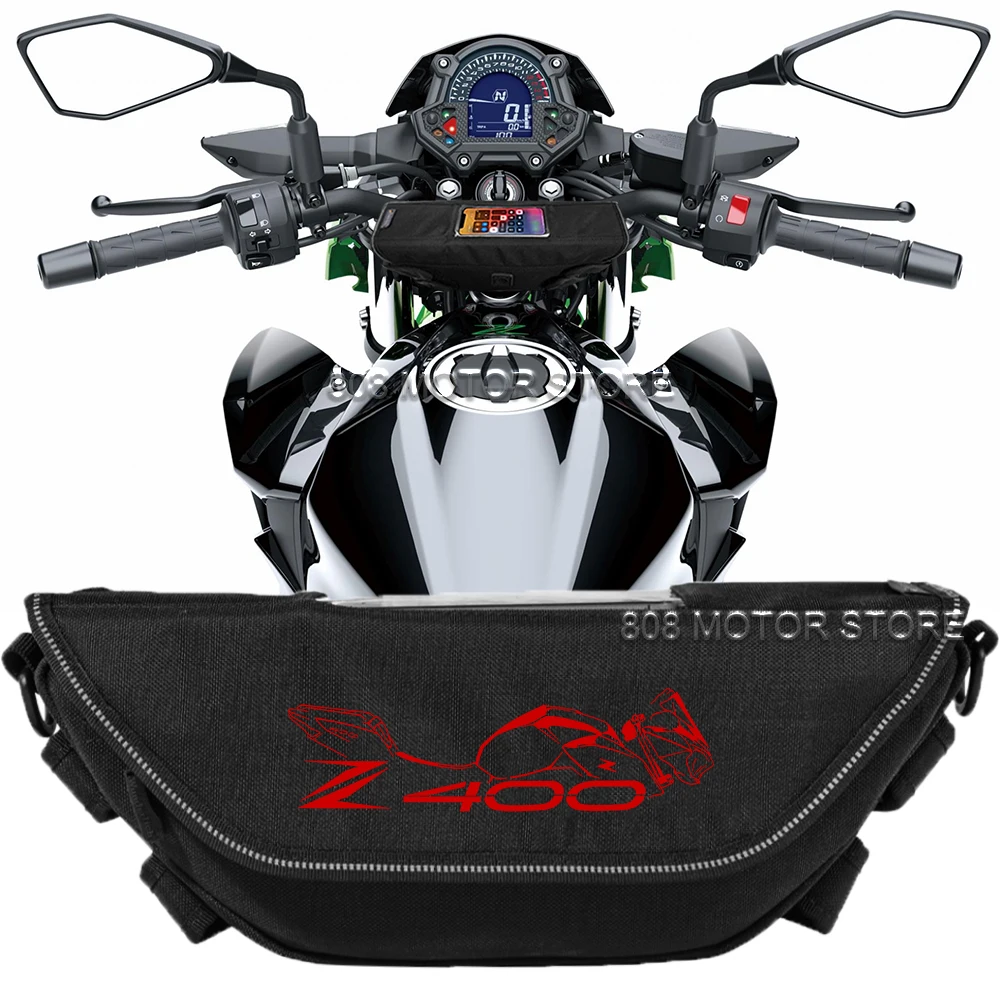 

For Z400 z400 z 400 Motorcycle accessories tools bag Waterproof And Dustproof Convenient travel handlebar bag