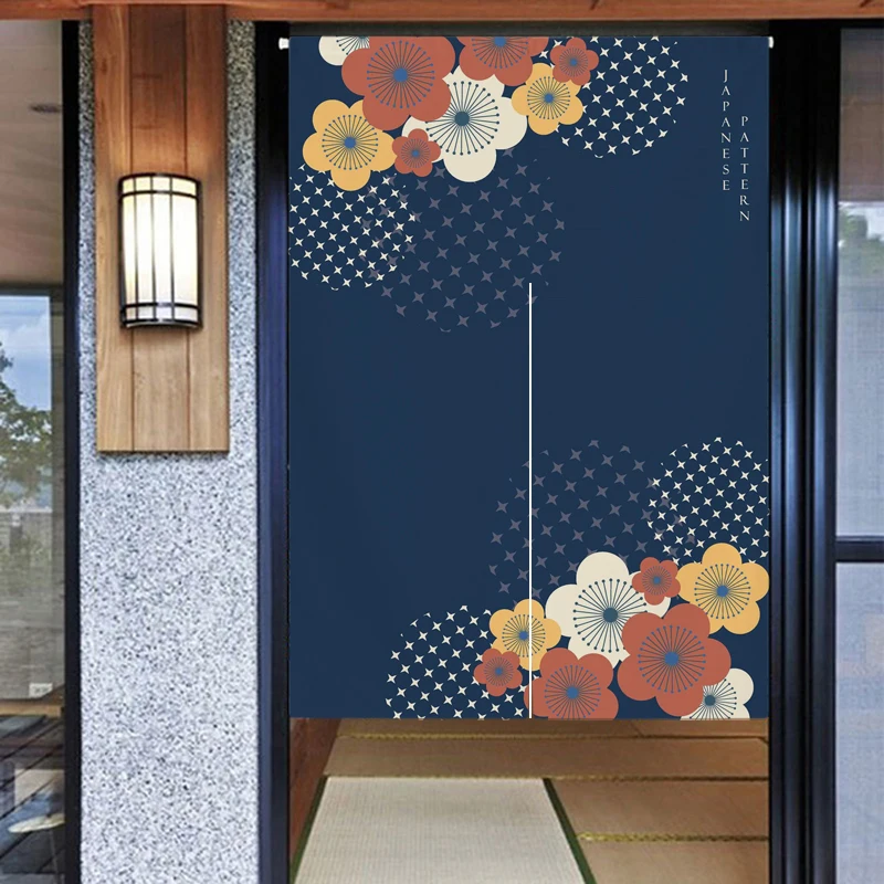 Rideaux de porte de style japonais personnalisés, rideaux de séparation de restaurant et de cuisine, décorations de rideaux de séparation