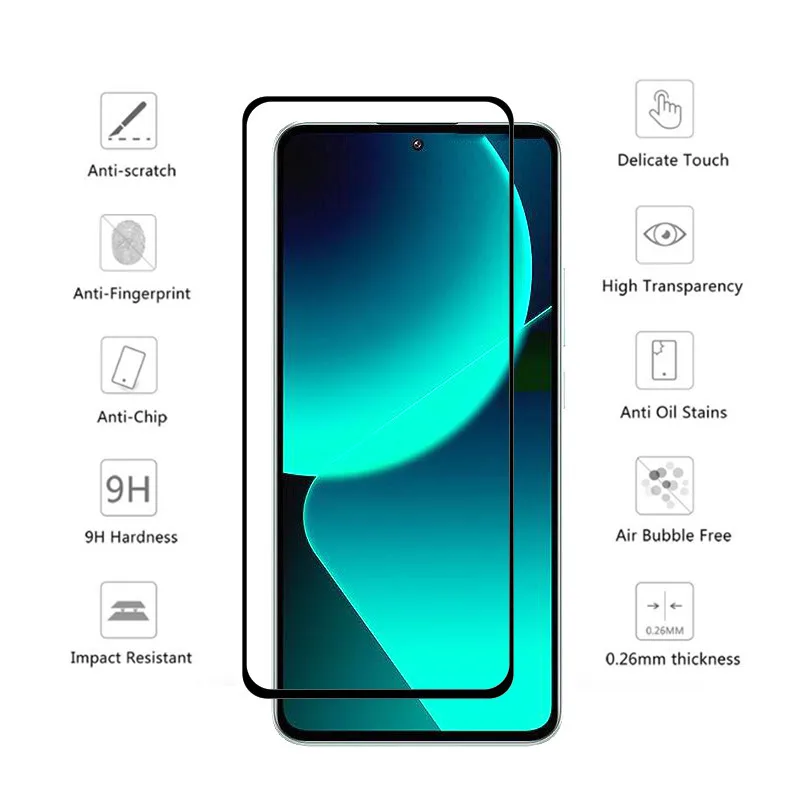 Glass For Xiaomi 13t Pro 13t Tempered Glass HD Front Protector Film For Xiaomi 13t pro Soft Camera film