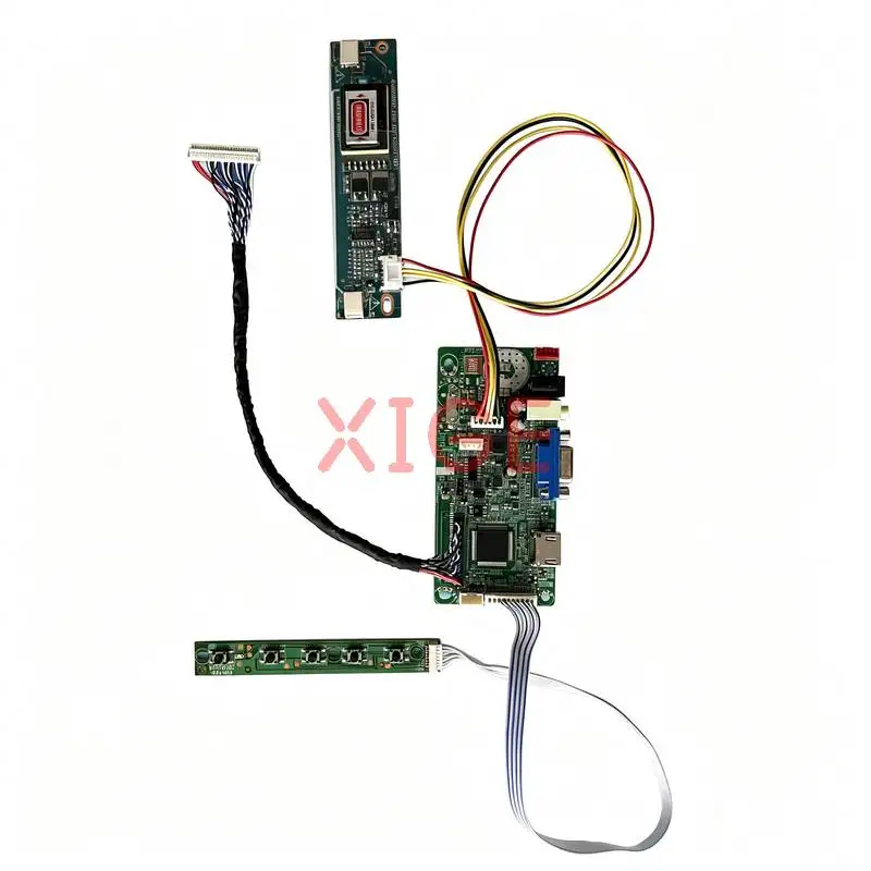

For TMS156WX1 HT156WX1 M156B1 M156XW01 LCD Display Drive Controller Board Kit DIY 30 Pin LVDS 1366*768 1366x768 2-CCFL VGA+HDMI