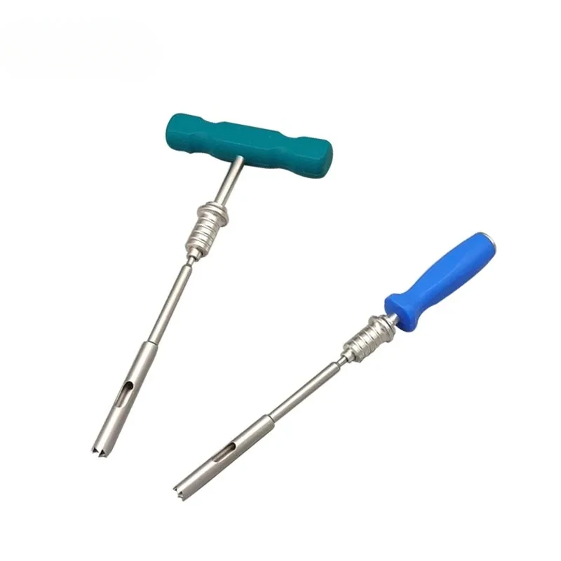 

Veterinarys Hollows Reamers Hollows Mill for Removals Bones Screws Extractors Handle Orthopedics Instruments Stainless Steel