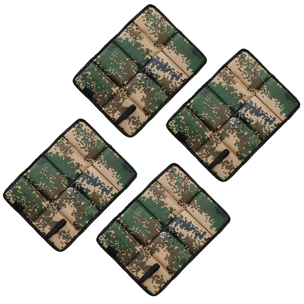 

4Pcs Waterproof Picnic Mat Foldable Outdoor Camping Seat Cushion Portable Lightweight Multifunctional Outdoor Cushion