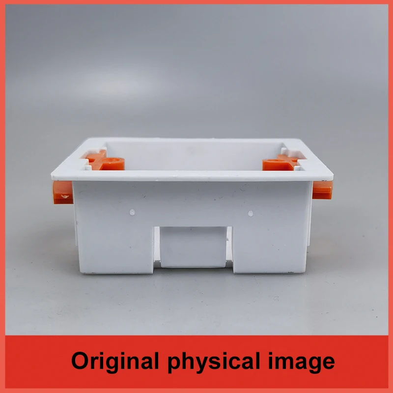 2 Gang Dry Lining Box For Gypsum Board Plasterboard Pladur UK Switch Socket Drywall 35mm Depth Placo Recessed Mysterious Box