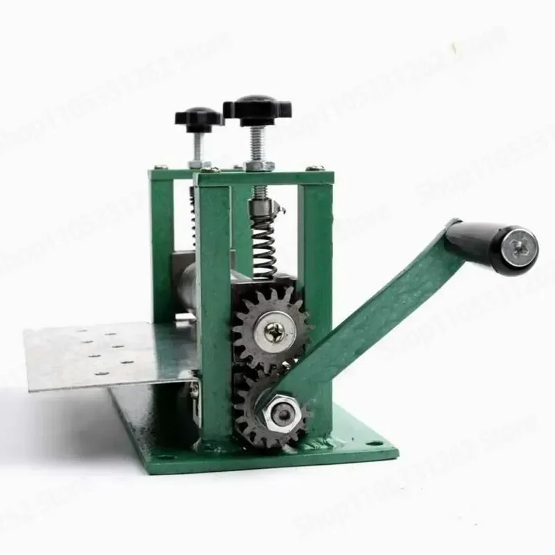 Manual Leather Strip Cutting Machine, Hand Crank Glue Dispenser Cylinder, Shoulder Strap Folding Press Tool