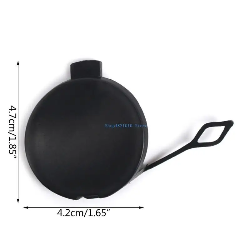 T3LF Front Bumpers Tows Towing Hook Eye Covers for R52 R53 R55 R56 R57 51117268745 Plastic Black