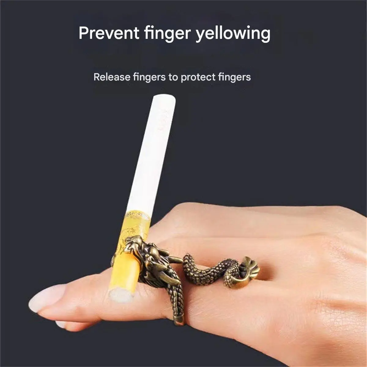 حار بيع الإبداعية حامل السجائر حلقة حامل السجائر قوس حامل السجائر حلقة Xianglong الرجال السجائر سميكة ر