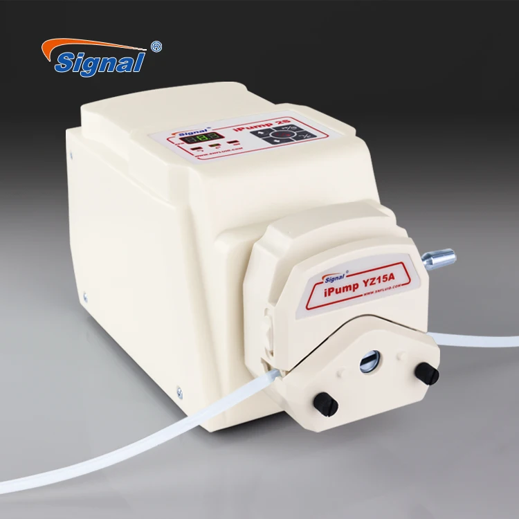 Low vibration 0.008-825.0mL/min peristaltic pump infiltration pump for biological analysis