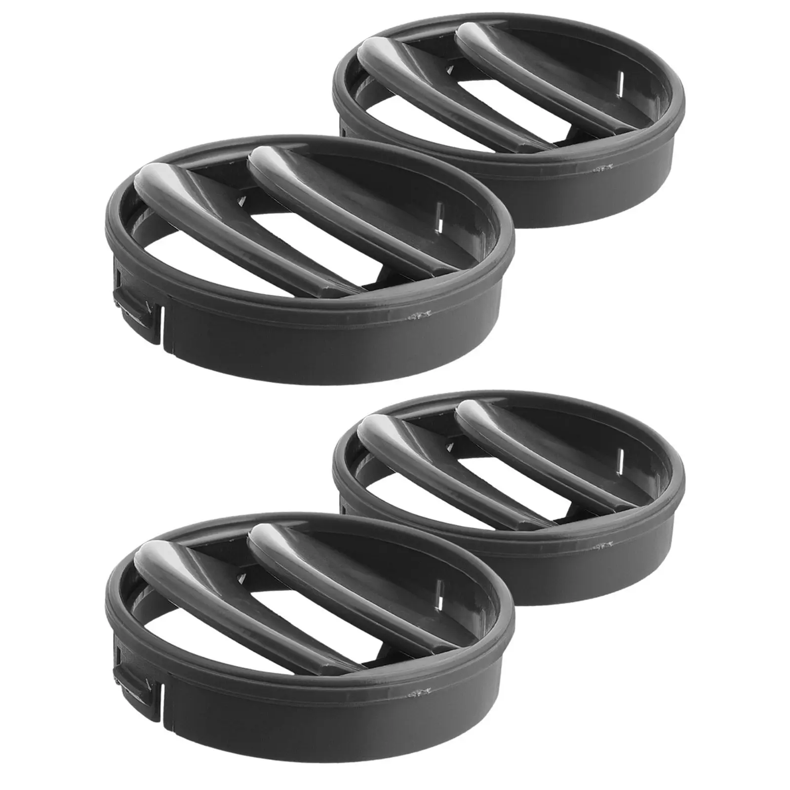 

4Pcs Universal Automotive Ac Vent Outlet Round Flush Mount Dashboard Air Vent for Cars Trucks Buses Rvs Camper Motorhomes