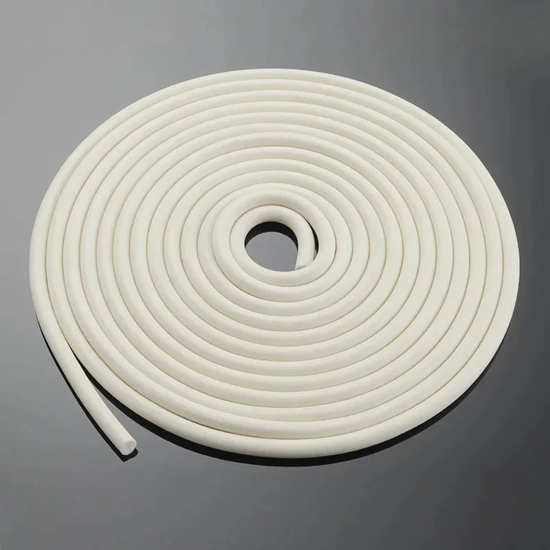 Silicone Foam Sponge Cord 1mm 1.5mm 2mm 2.5mm 3mm 4mm Dia. Sealing Strip Heat Resistant