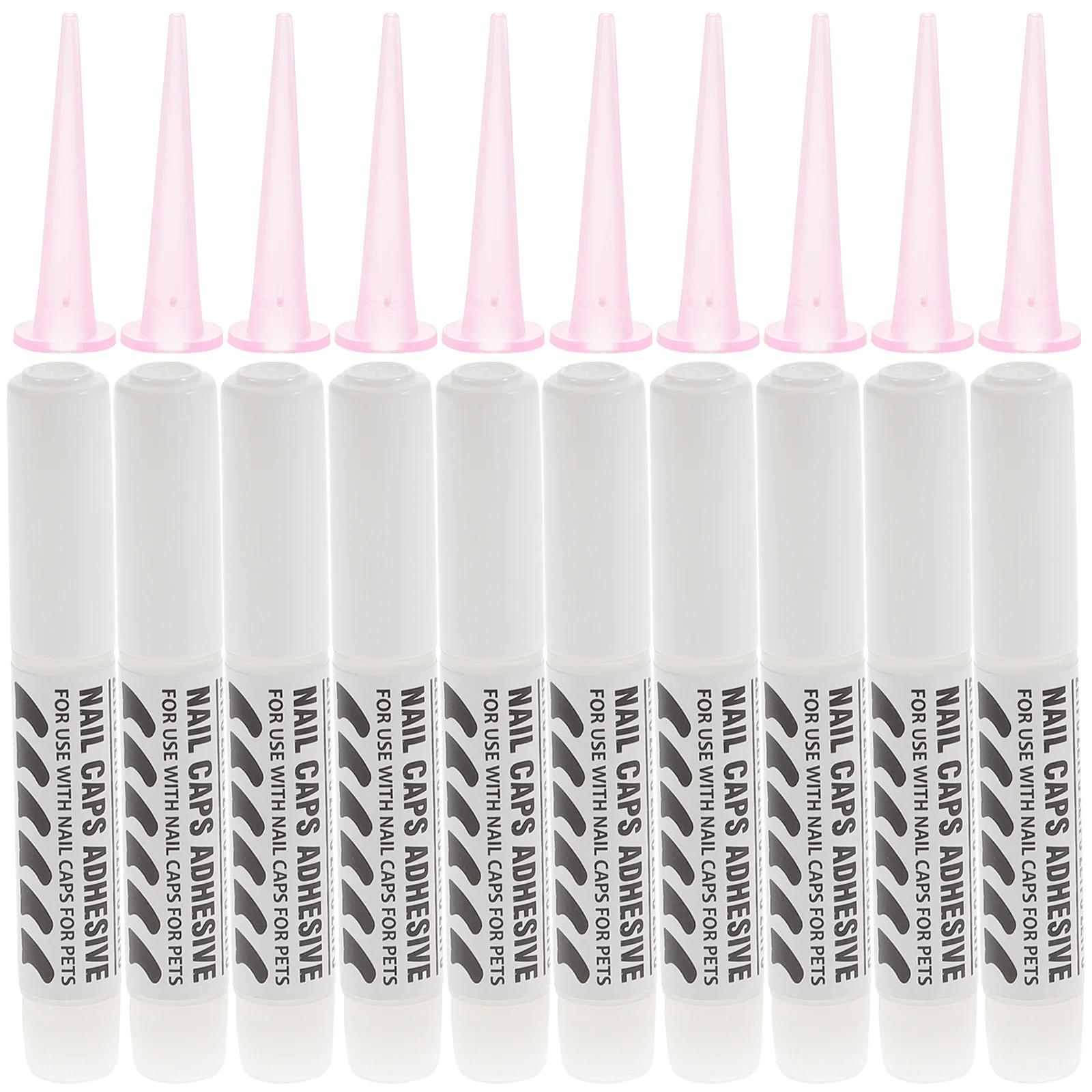 

10 Pcs Nail Cover Glue Adhesive Glues for Cat Set Scratching Accessories
