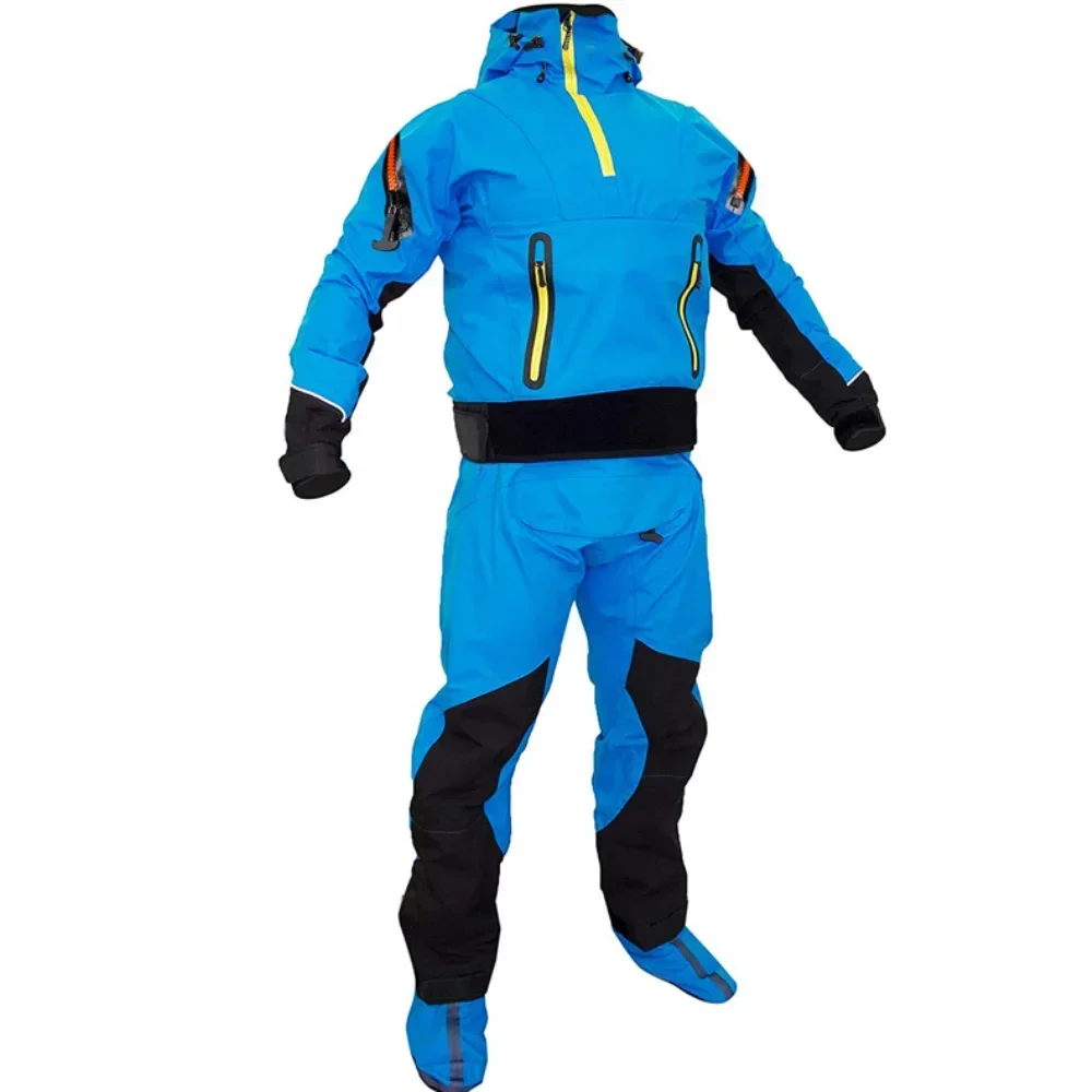 OEM Custom Women's Fishing Drysuit for Whitewater Kayak Hunting Breathable Polyester 100% Waterproof Racing