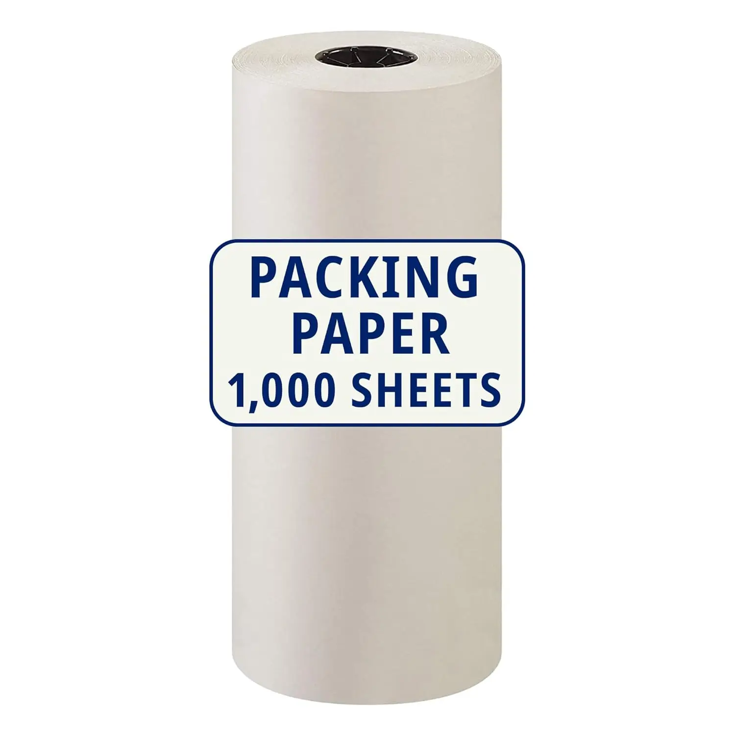

Large White Packing Paper Roll 1440'L x 12"W - 1000 Sheets for Shipping, Packaging, Storage and Moving