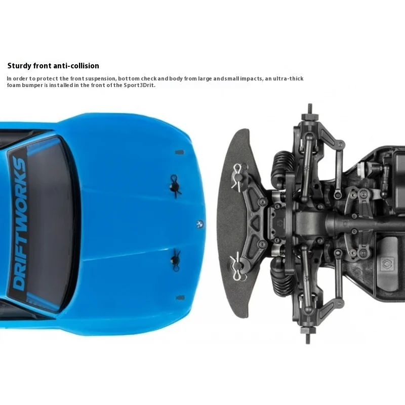 Hpi Sport 3 Simulatie E30 1/10 Vierwielaandrijving Afstandsbediening Elektrische Drift Auto Rv 2s Ultieme Retro Sportwagen Rtr