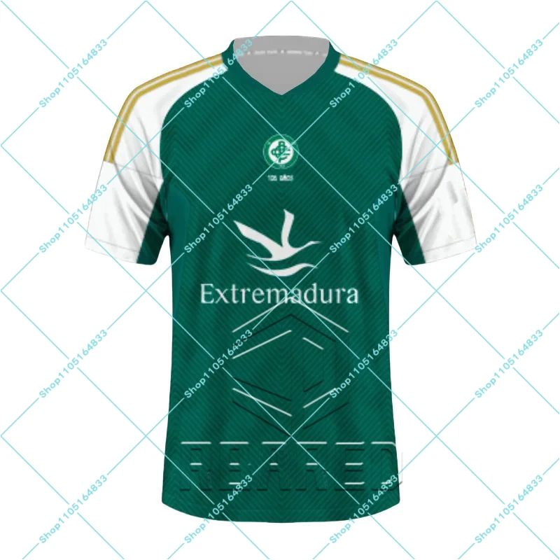 CP Cacereño-Camiseta deportiva informal para hombre, mujer y niño, ropa transpirable de secado rápido que absorbe el sudor, Jersey de entrenamiento de fútbol elástico