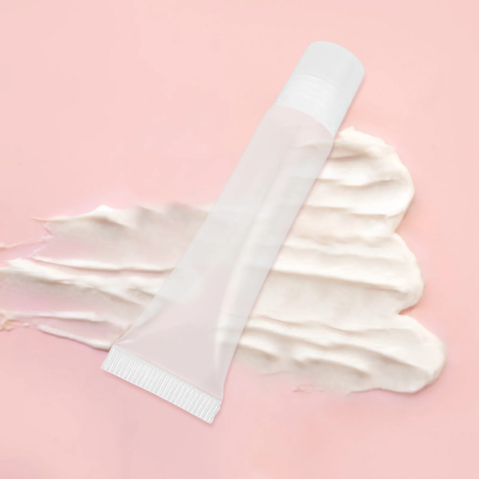 

50 Pcs Lip Balm Tube Overnight Refillable Tubes Container Empty Makeup Sample Packing Travel Gloss