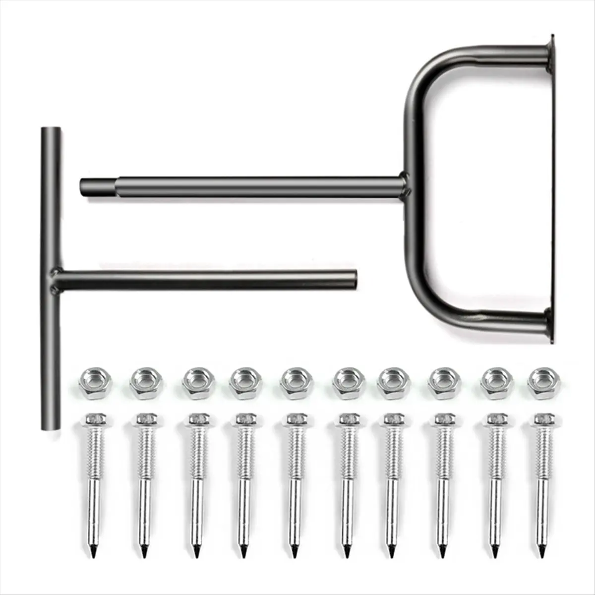 Y17A Lawn Aerator Spike Metal Manual Dethatching Soil Aerating LawnPre-Grass Aerator Garden Tools