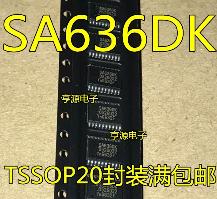 

10pcs 100% orginal new SA636 SA636DK TSSOP20 RF Mixer IC