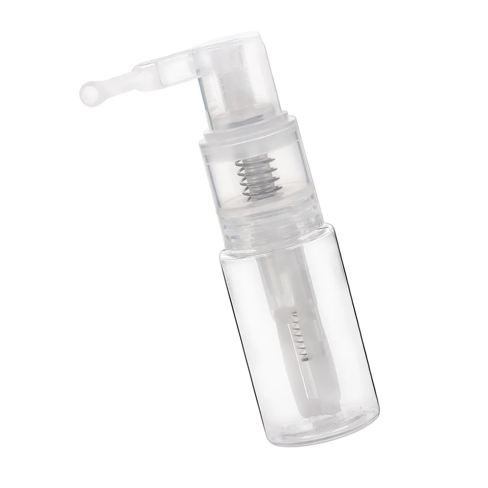 

Dry Powder Spray Bottle Sprayer Container for Refillable Plastic Dispenser Long Nozzle Loose