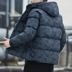 Warm Men's Quilted Padded Coats Winter Camouflage Male Jackets Thick Cheap Sale Aesthetic Harajuku Clothing Fashion 2024 Deals