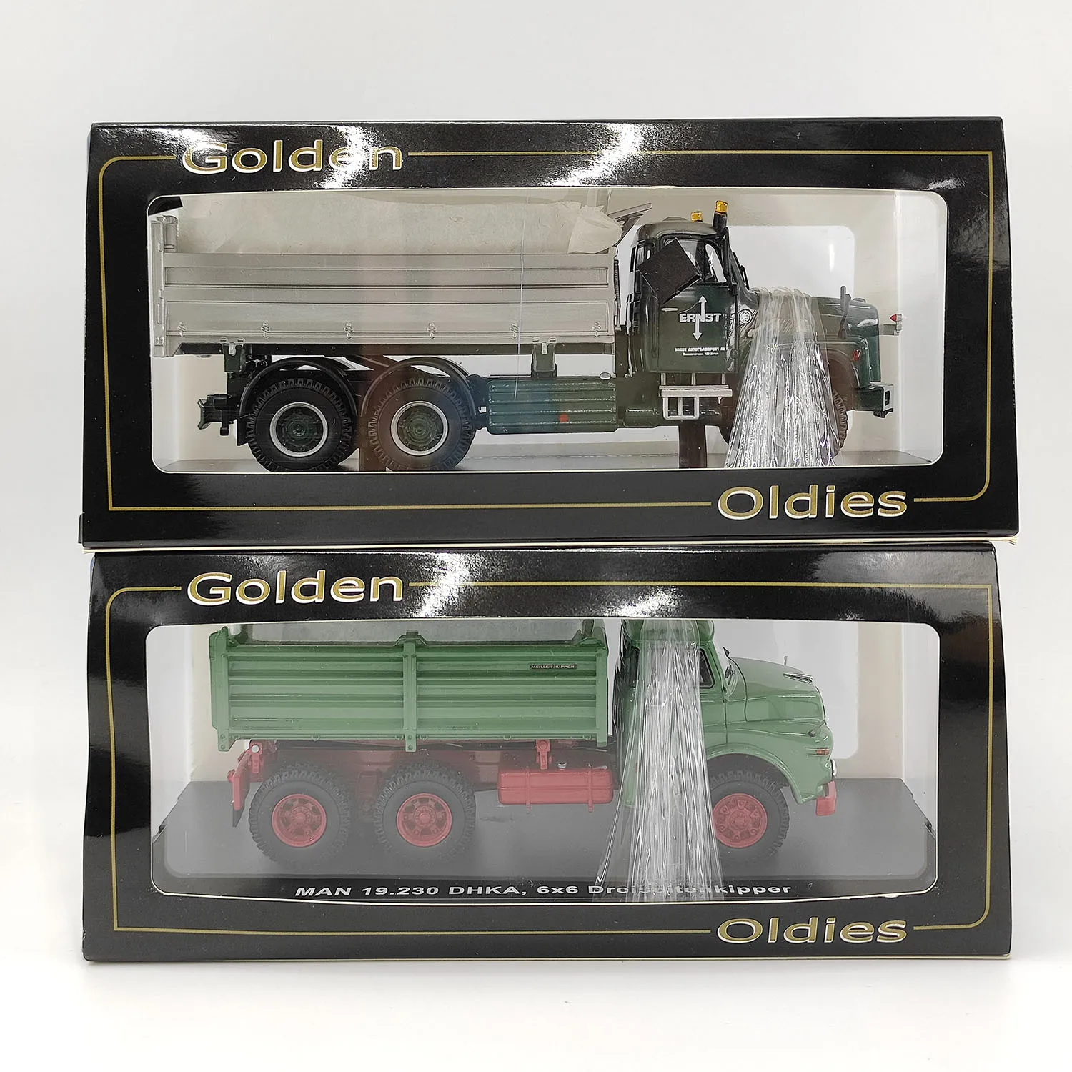 Golden Oldies 1:50 Scale Saurer D330B/MAN 19.230 DHKA Resin Car Model view 6