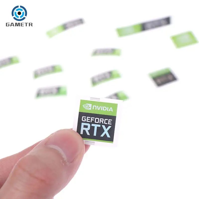 Etiqueta de placa gráfica portátil, Adesivo desktop, RTX 3090TI 3080TI 3070 3060