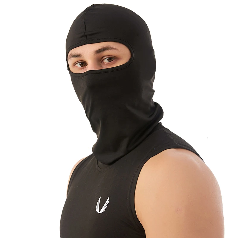 Men Balaclava Quick Dry Lycra Ski Neck Summer Sun Ultra UV Protection Motorcycle Mask Cycling Full Cover Face Mask Hat Bicycle