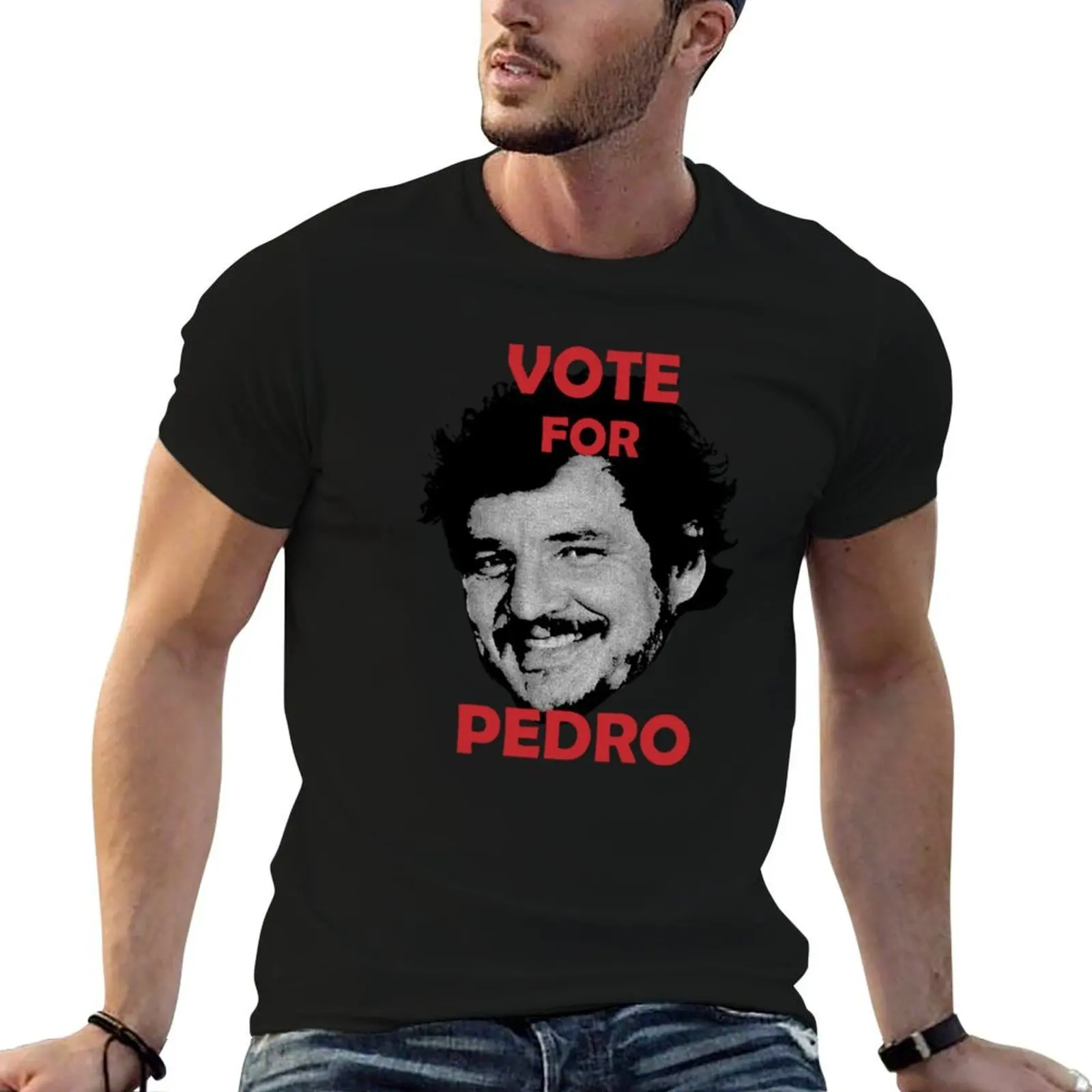 Pedro Pascal T-Shirt graphic t shirt vintage sports fans mens t shirts pack